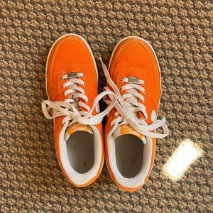 Orange Nike Air Sneakers!